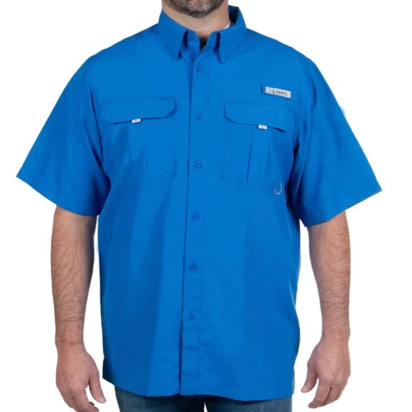 Habit Shirts New Crawfish Creek Short Sleeve River Guide Fishing